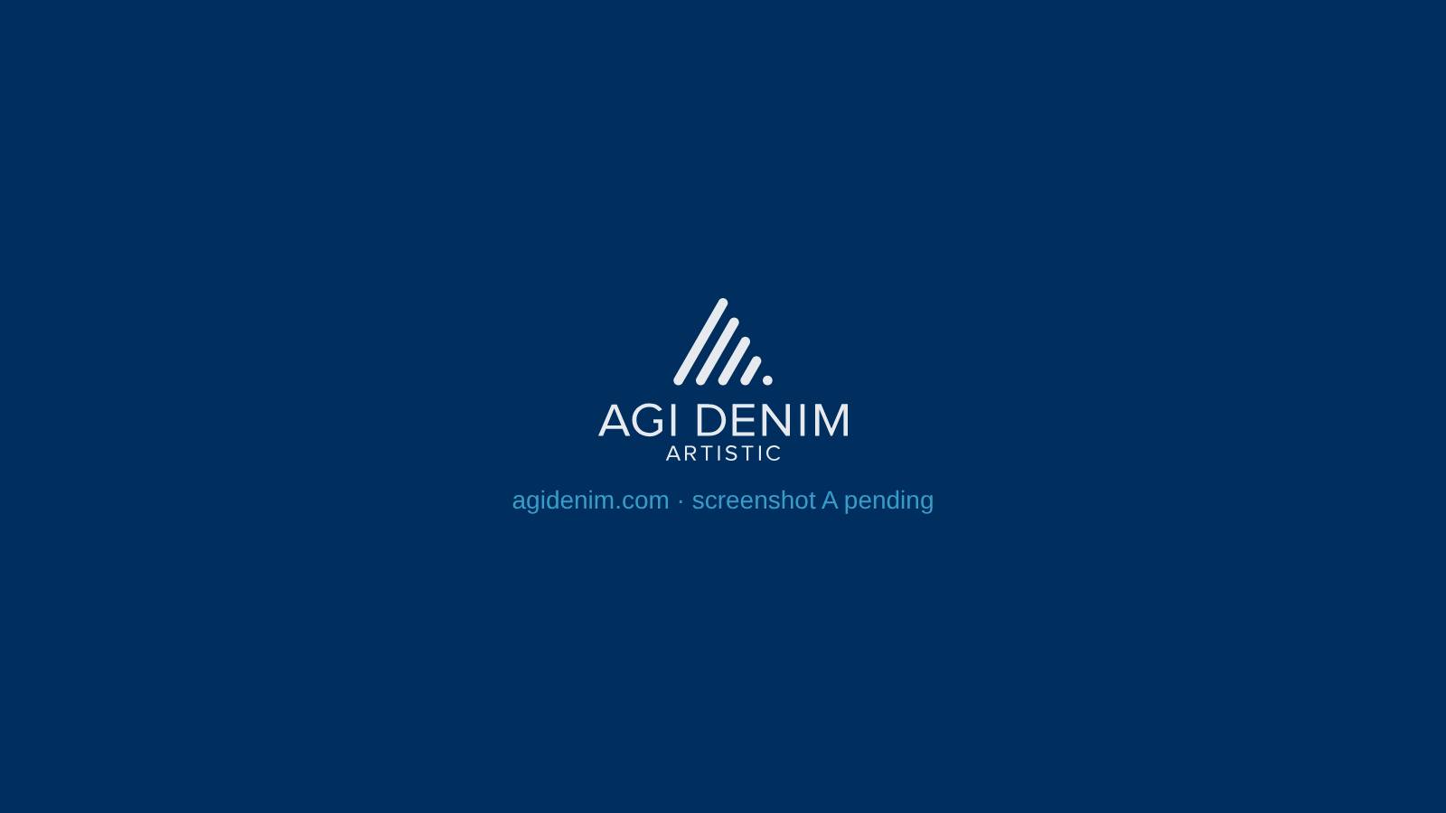 AGI Denim website