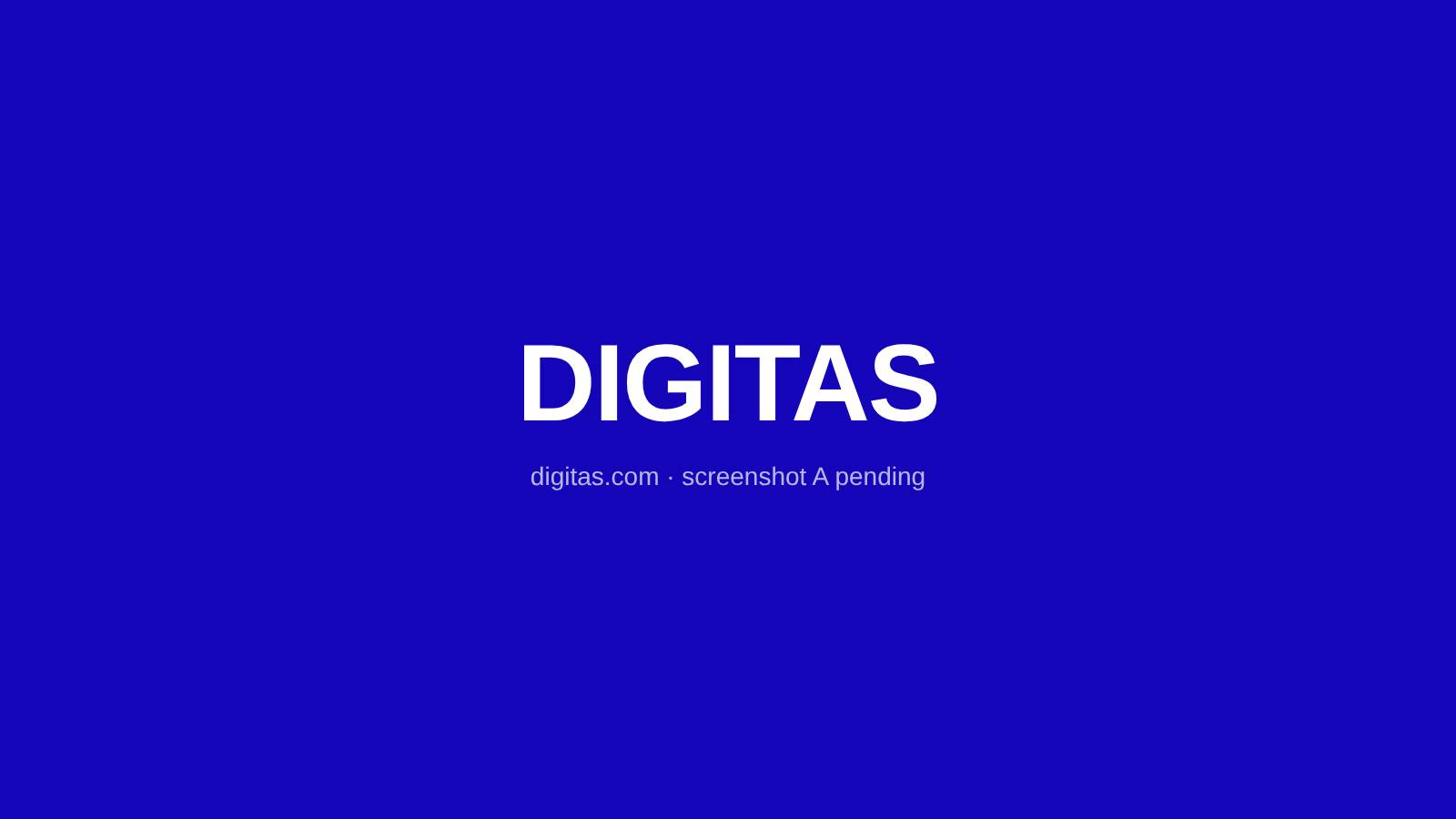 Digitas United States website