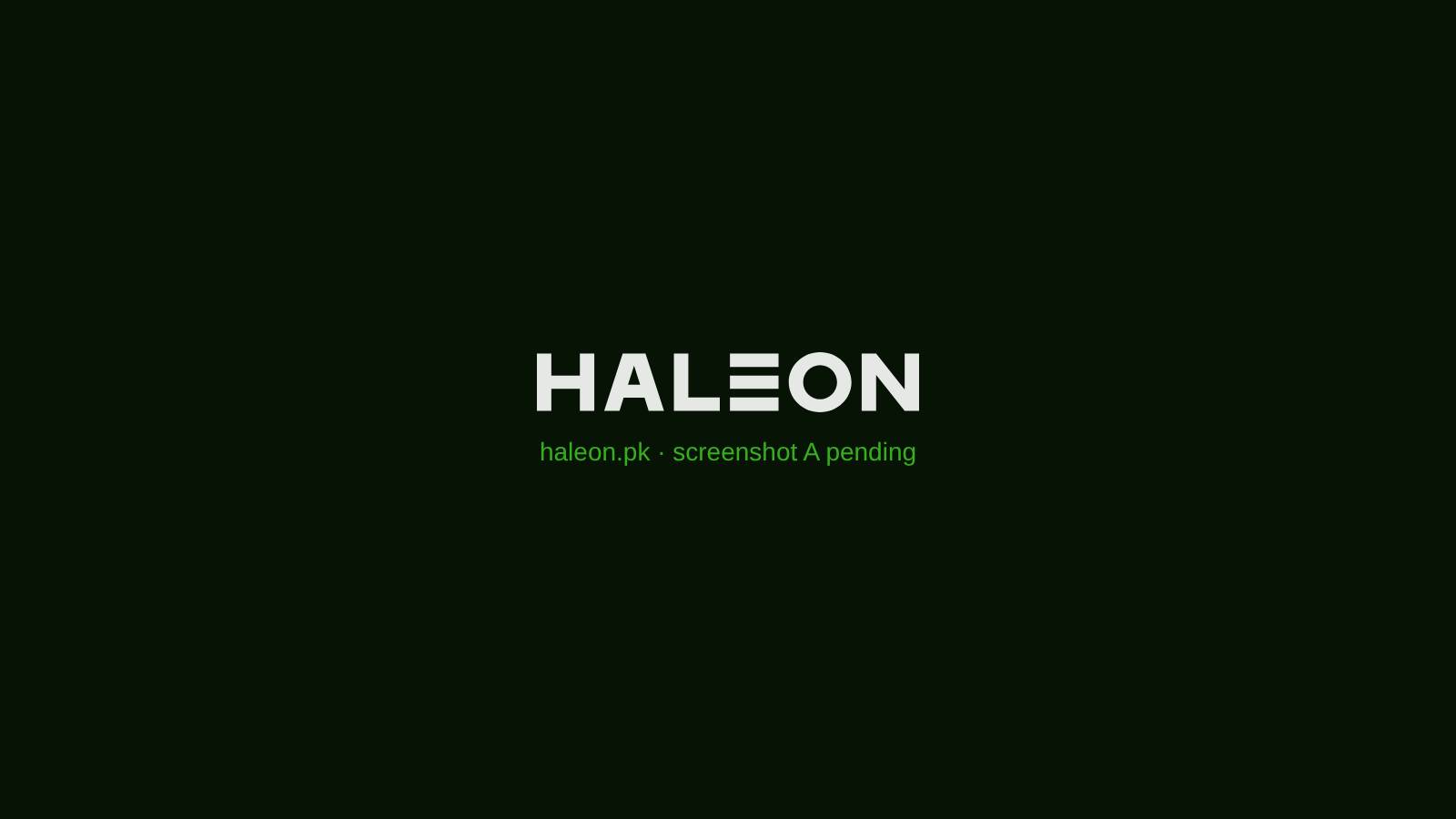 Haleon Pakistan website