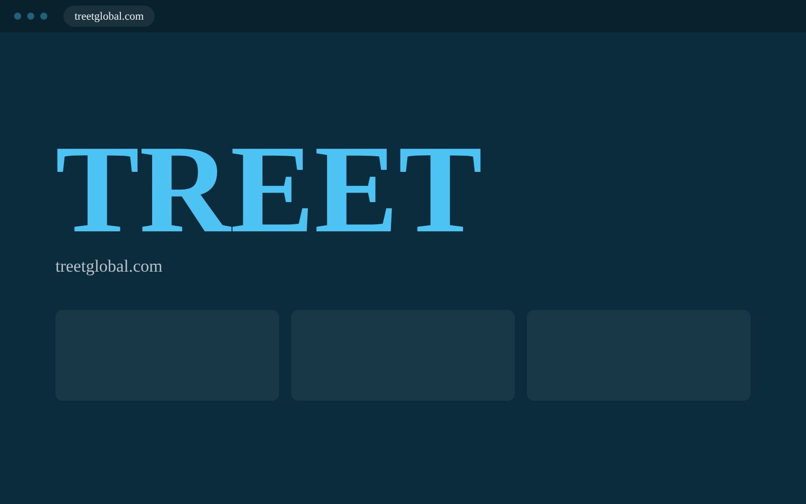 Treet website